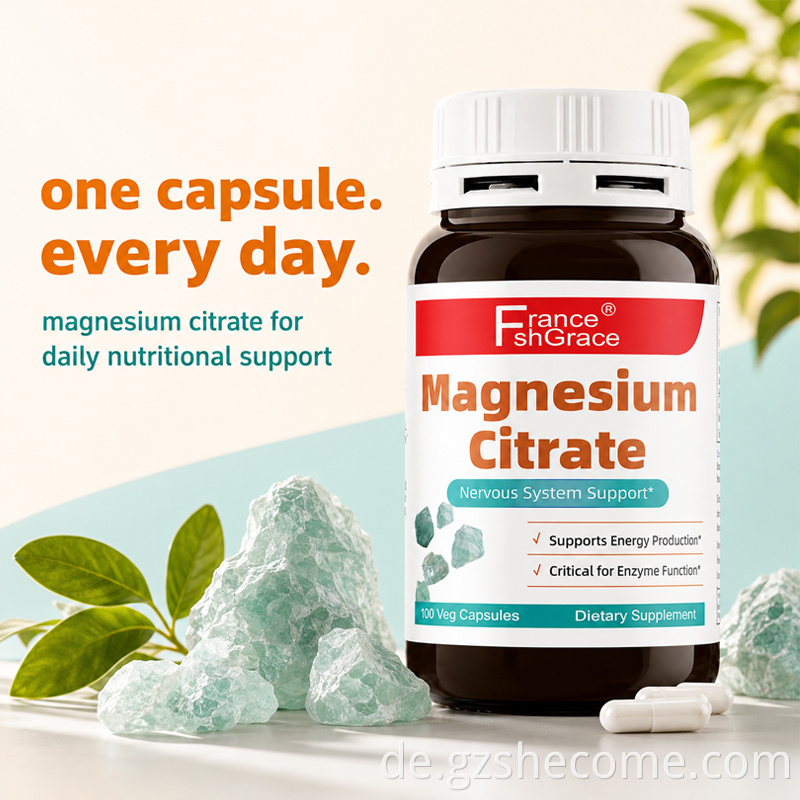 Magnesium Citrate Capsules6